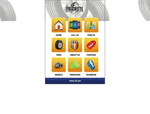 Tablet Screenshot of frechettetire.com